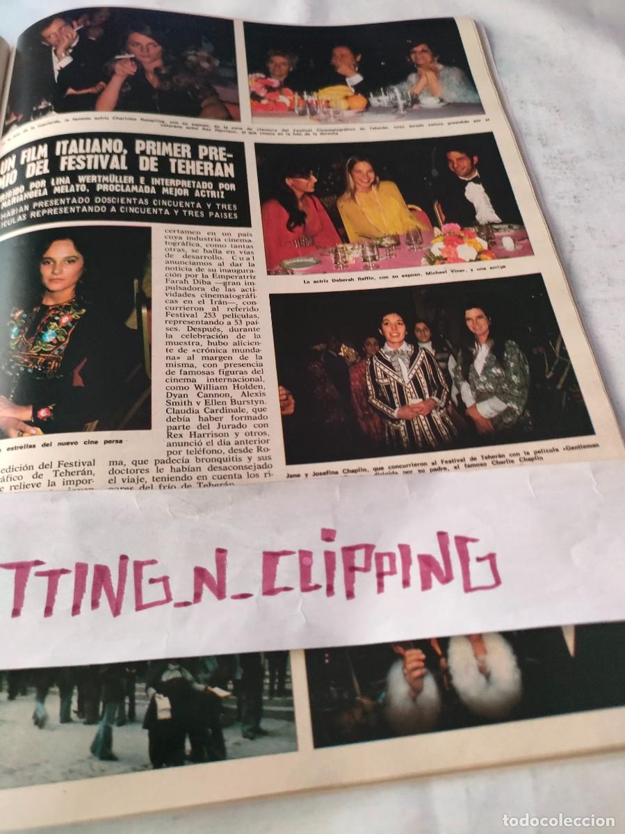 Otros Art&iacute;culos de Coleccionismo en Papel: Clipping H752012 CHARLOTTE RAMPLING,DEBORAH RAFFIN, DYAN CANNON,JANE Y JOSEFINA CHAPLIN,SELMA EGNESI