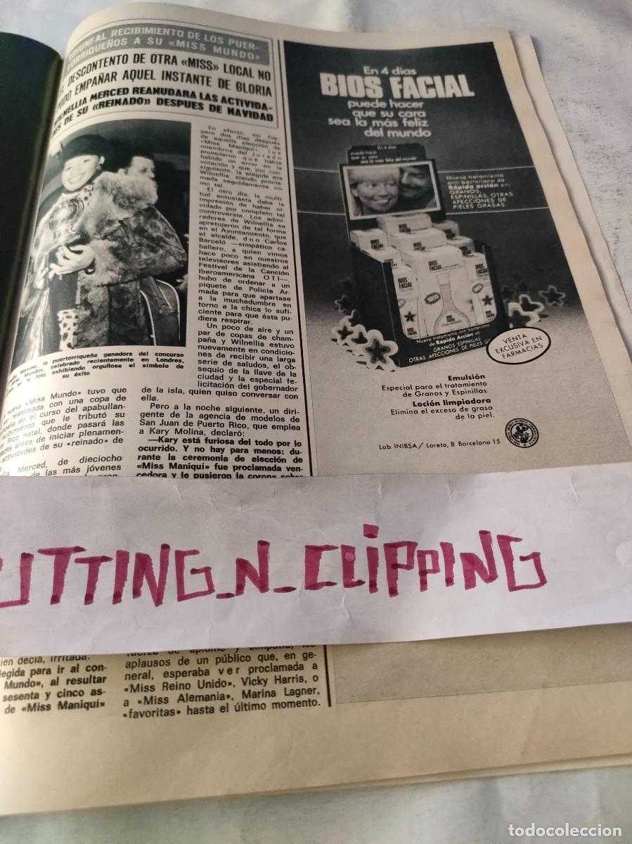 Otros art&iacute;culos de coleccionismo en papel: Clipping H752012 WILNELLIA MERCED, MISS UNIVERSO