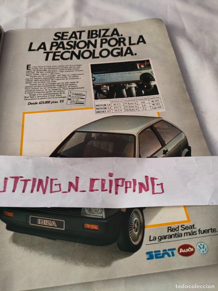 Otros art&iacute;culos de coleccionismo en papel: Clipping H840812 SEAT IBIZA