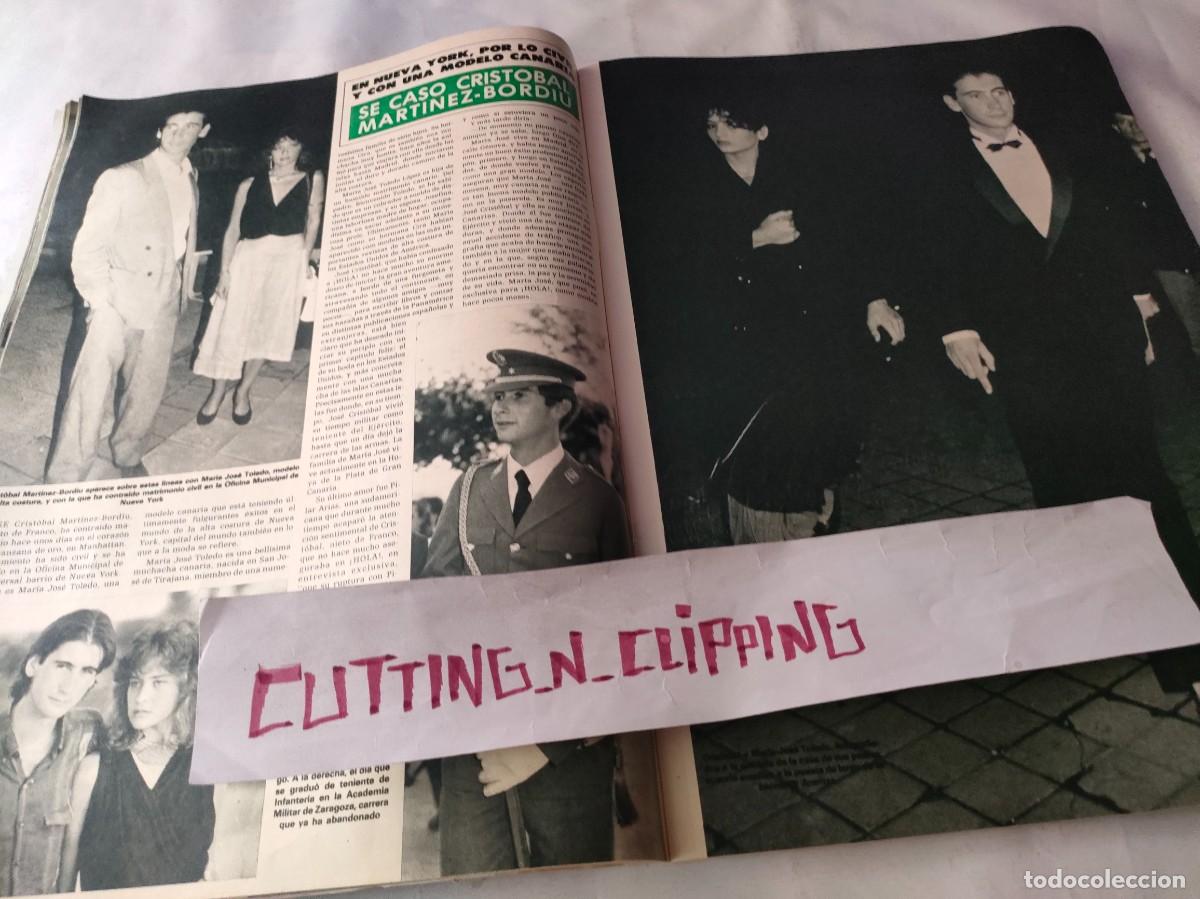 Otros Art&iacute;culos de Coleccionismo en Papel: Clipping H840812 CRISTOBAL BORDIU, JOSE TOLEDO, CARMEN SEVILLA