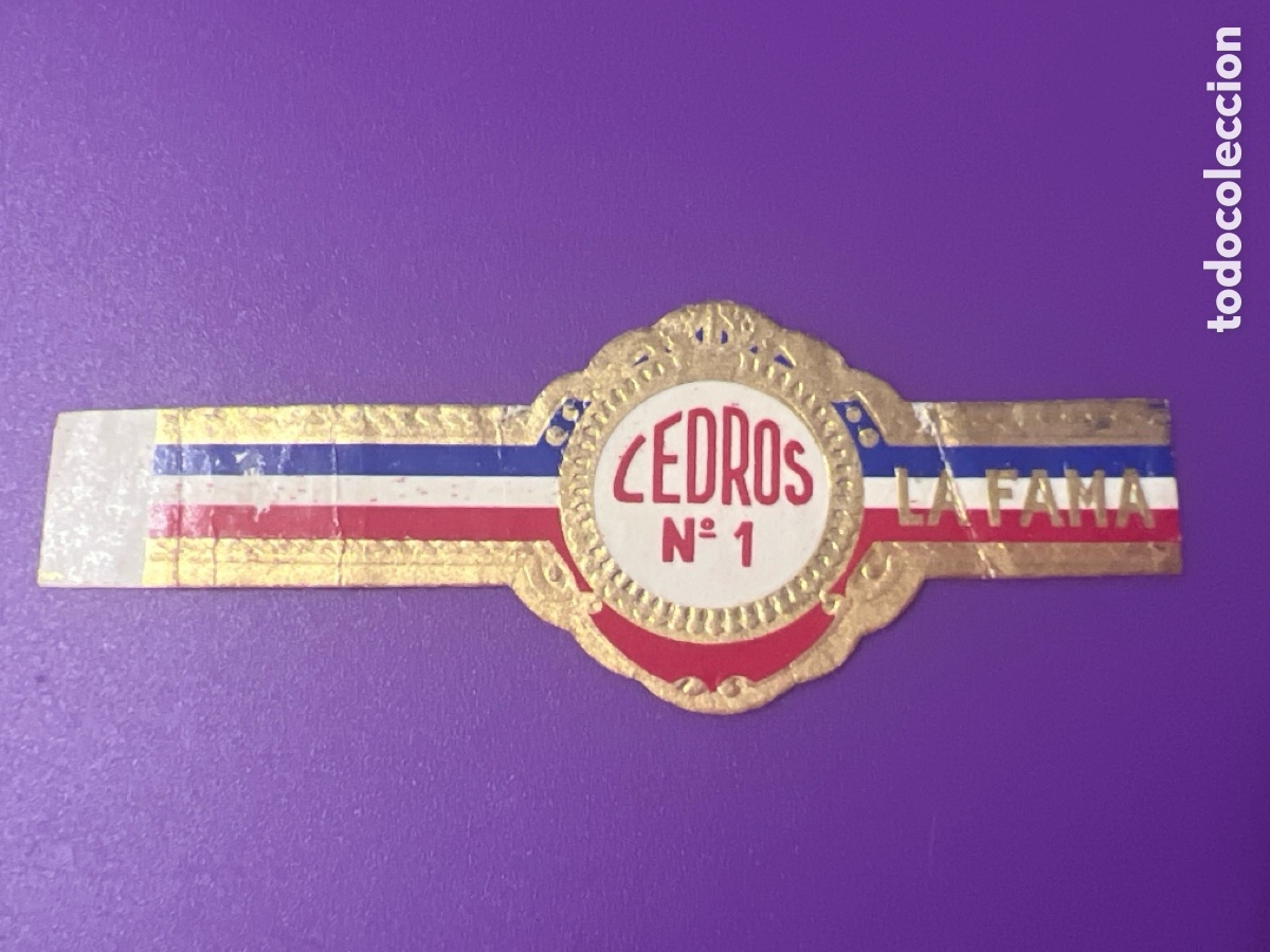 Otros Art&iacute;culos de Coleccionismo en Papel: HV53. HV22. ANILLAS DE PUROS VITOLA VITOLAS CIGAR BANDS BAGUES DE CIGARE BAUCHBINDEN SIGAREN BANDEN