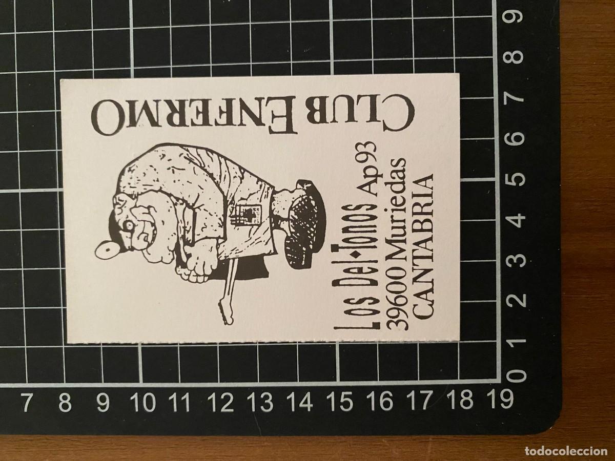 Collectionnisme Papier divers: CARNET CLUB ENFERMO LOS DELTONOS LOS DEL TONOS CANTABRIA