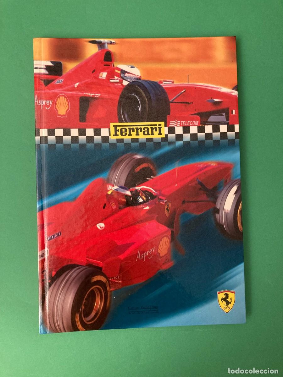 Otros Art&iacute;culos de Coleccionismo en Papel: RARO CUADERNO ESCOLAR / DIARIO FERRARI FORMULA 1 DE PAOLO PIGNA ITALIA A&Ntilde;OS 90 NUEVO