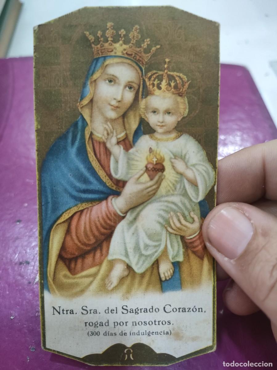 Otros art&iacute;culos de coleccionismo en papel: Estampa Ntra. Sra. Del Sagrado Coraz&oacute;n