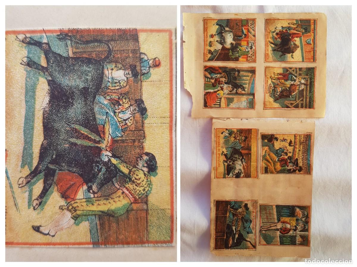 Altri oggetti di carta: Fototipias Toros a color.