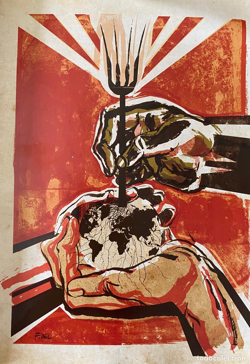 Collectionnisme Papier divers: Dibujo de Fidel Mart&iacute;nez. L&aacute;mina enmarcable tama&ntilde;o cuartilla. Nueva.