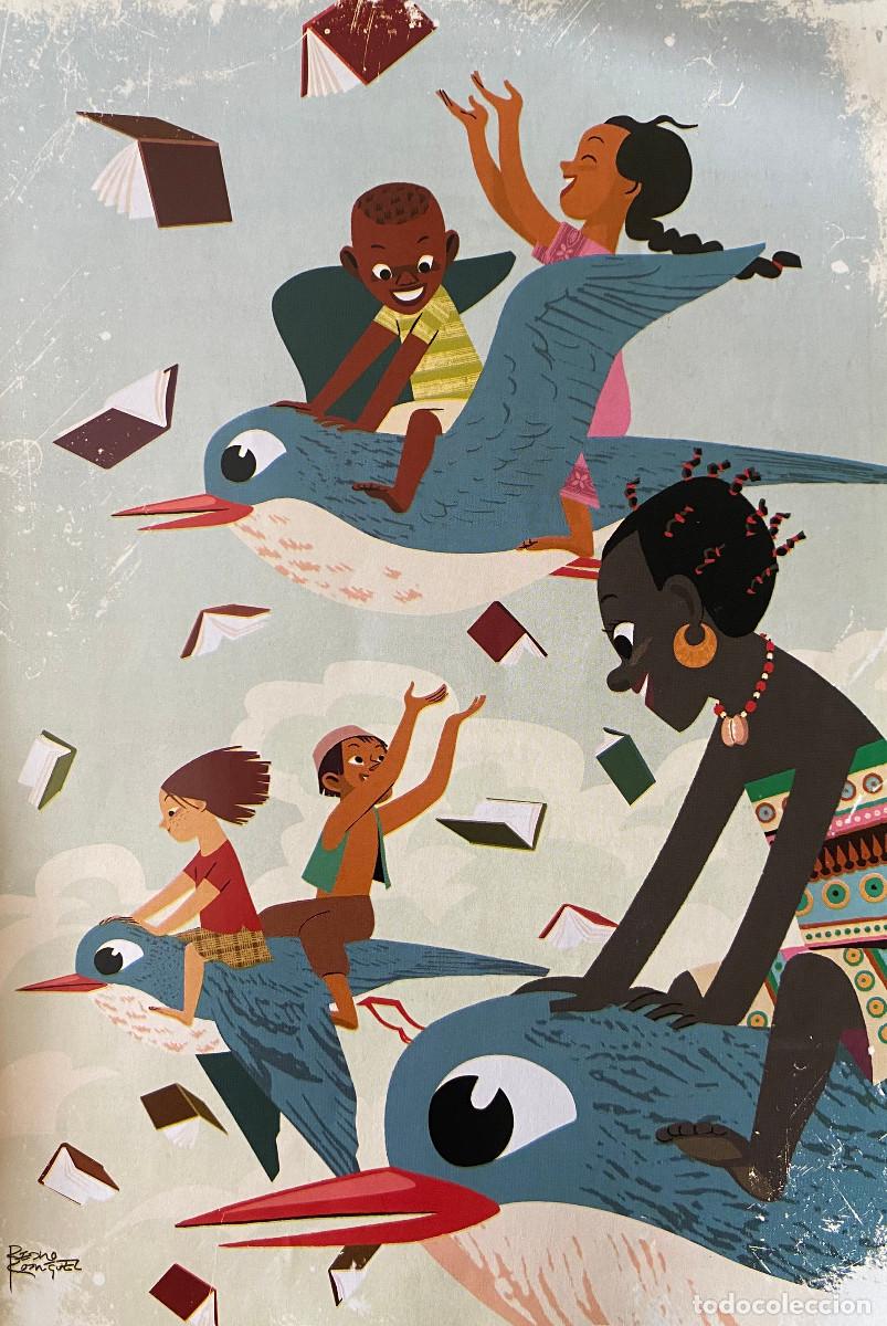 Altri oggetti di carta: Dibujo de Pedro Rodr&iacute;guez. L&aacute;mina enmarcable tama&ntilde;o cuartilla. Nueva.