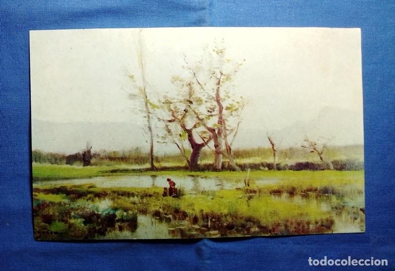 Collectionnisme Papier divers: Lamina pintura Paisaje Joaquin Vayreda Vila