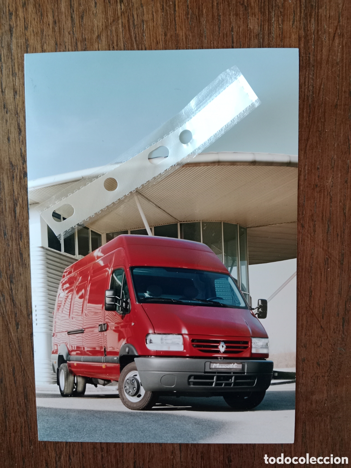 Outros artigos de papel: Fotograf&iacute;a furgoneta Renault mascott de 1999