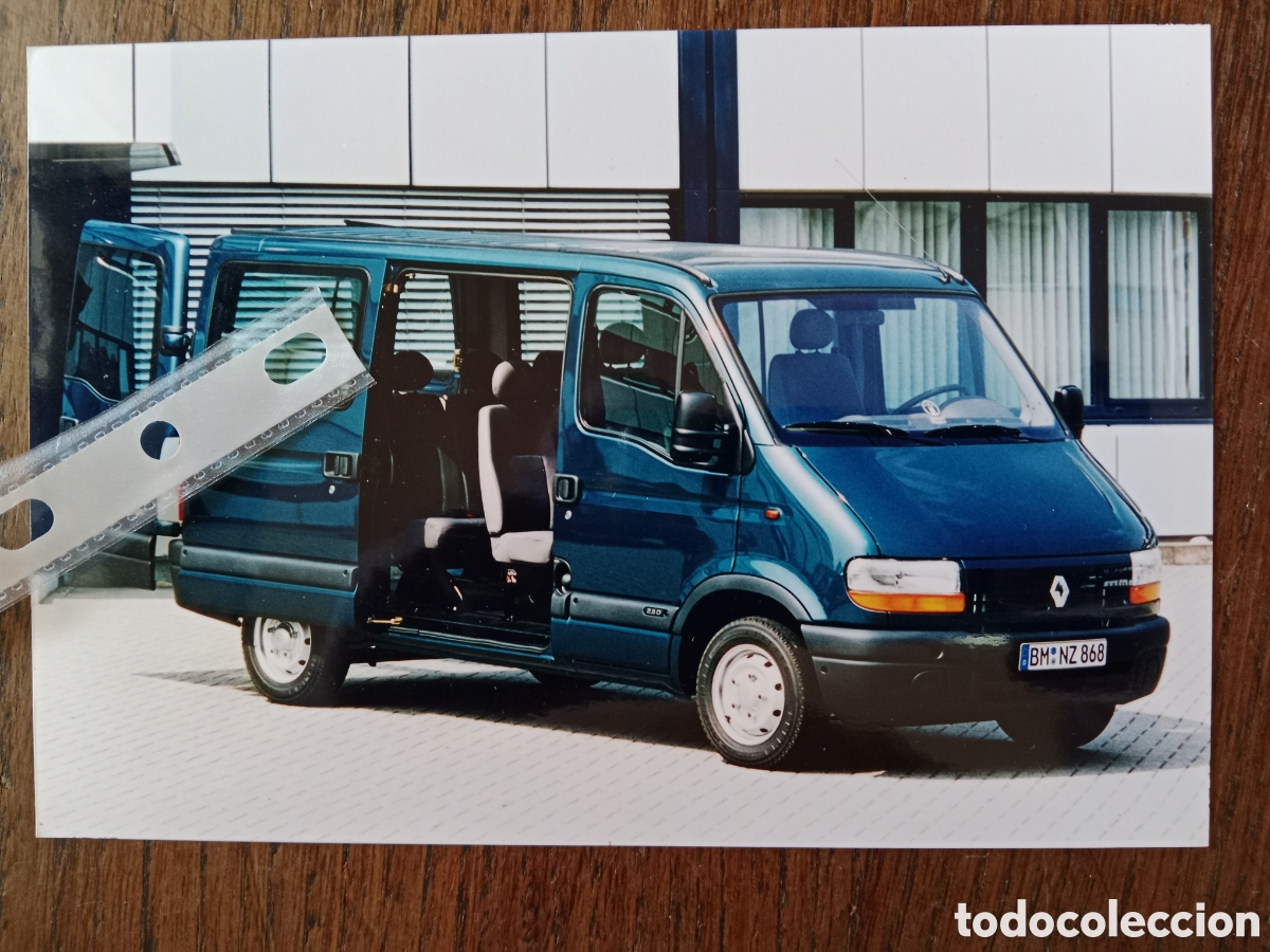 Outros artigos de papel: Fotograf&iacute;a furgoneta Renault m&aacute;ster de 1999