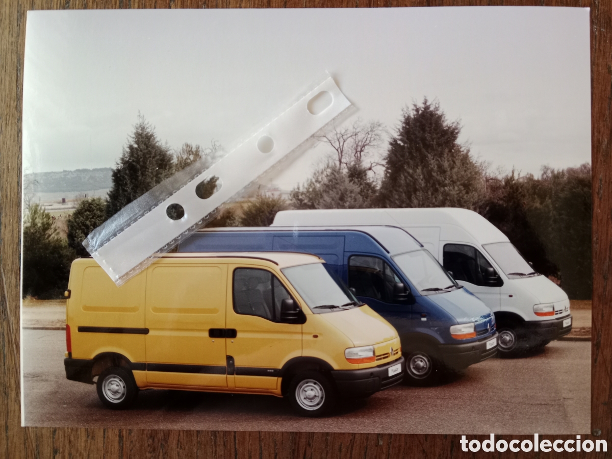 Outros artigos de papel: Fotograf&iacute;a furgoneta Renault m&aacute;ster