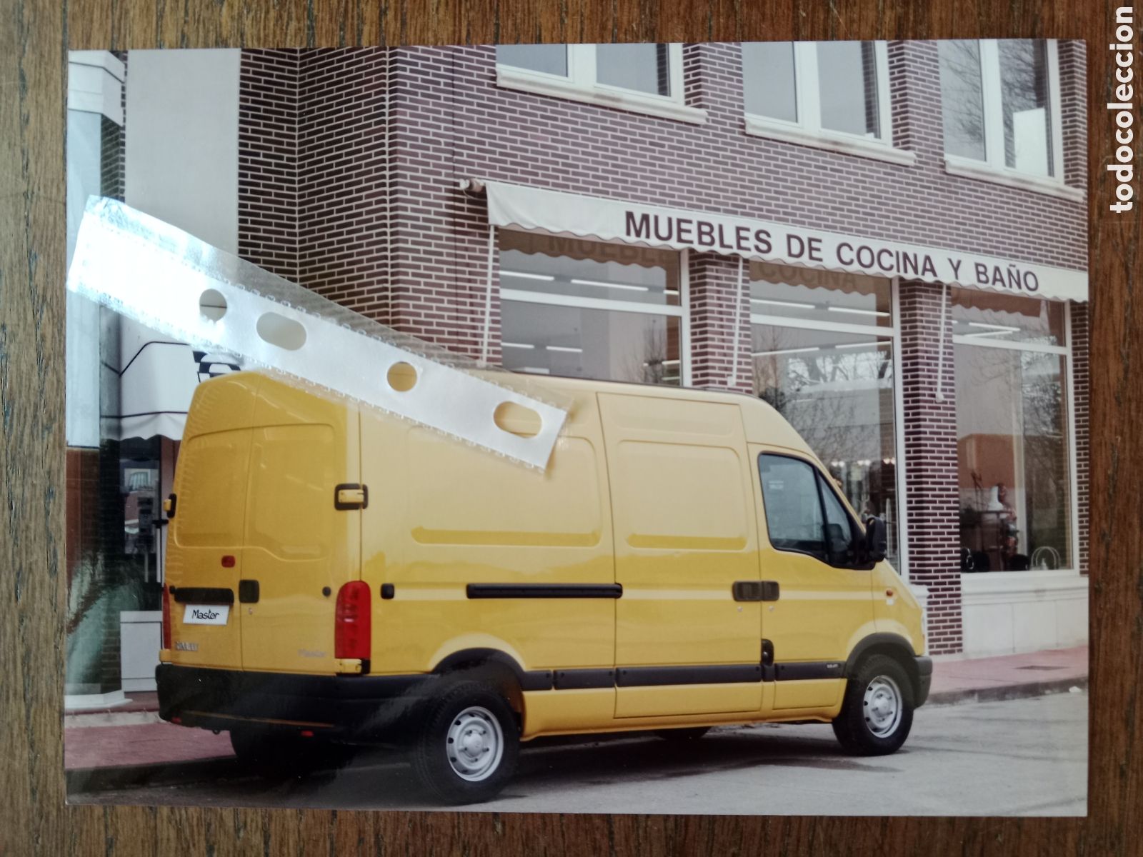 Outros artigos de papel: Fotograf&iacute;a furgoneta Renault m&aacute;ster