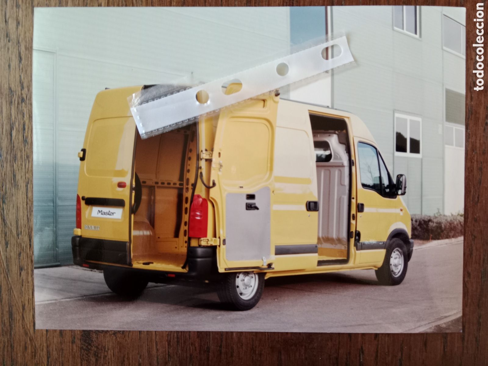 Outros artigos de papel: Fotograf&iacute;a furgoneta Renault m&aacute;ster