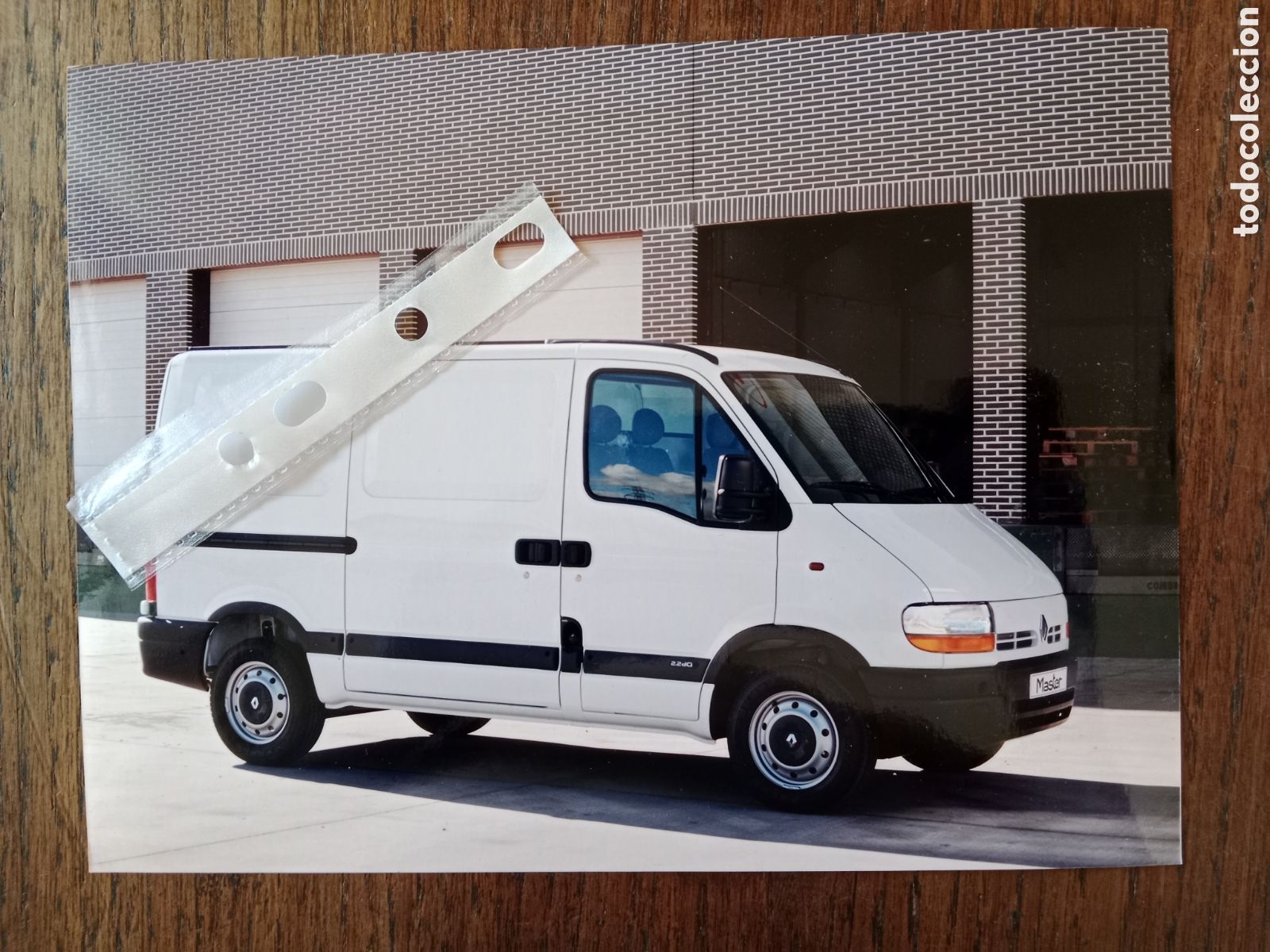 Outros artigos de papel: Fotograf&iacute;a furgoneta Renault m&aacute;ster