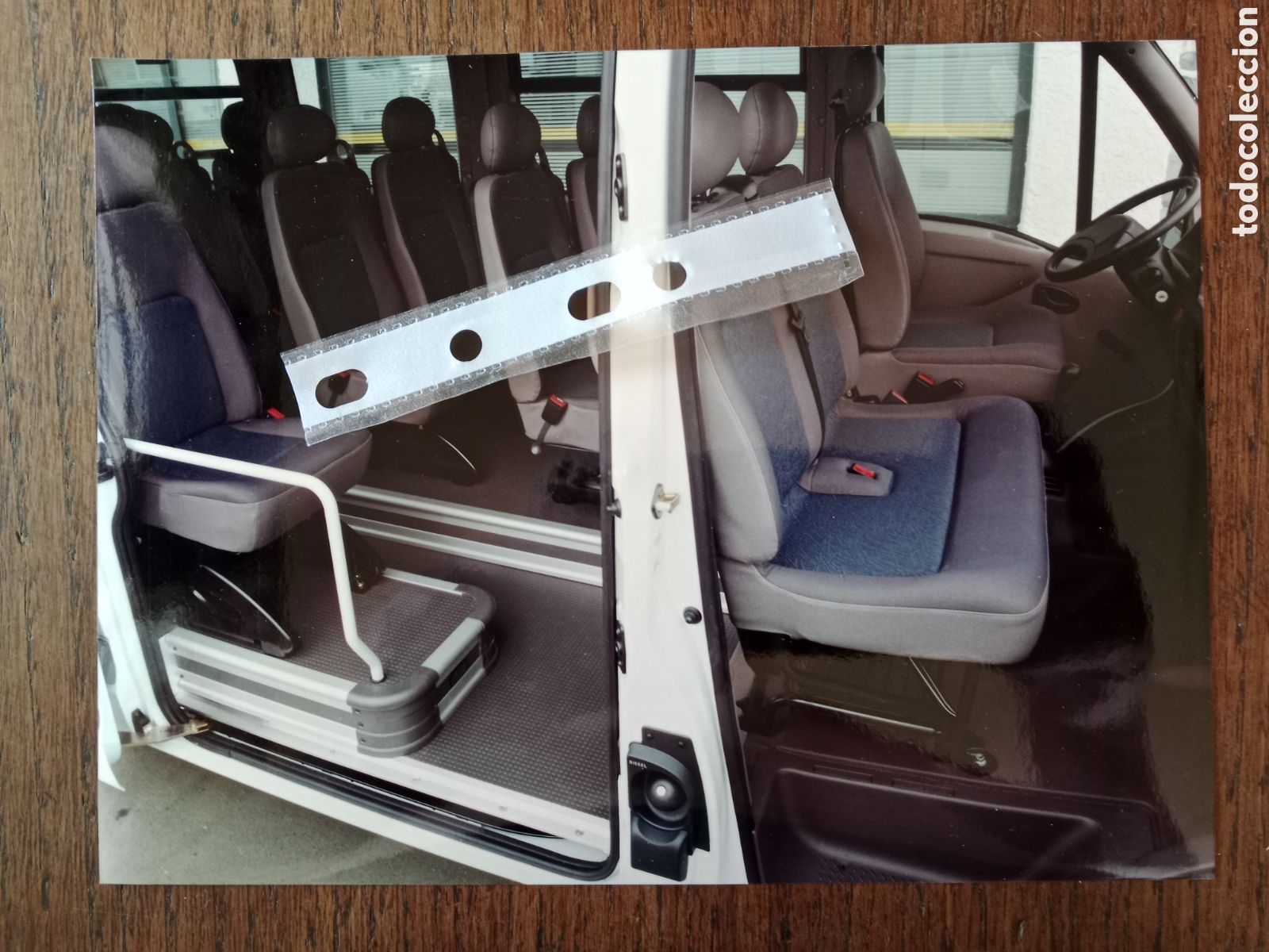 Outros artigos de papel: Fotograf&iacute;a furgoneta Renault m&aacute;ster