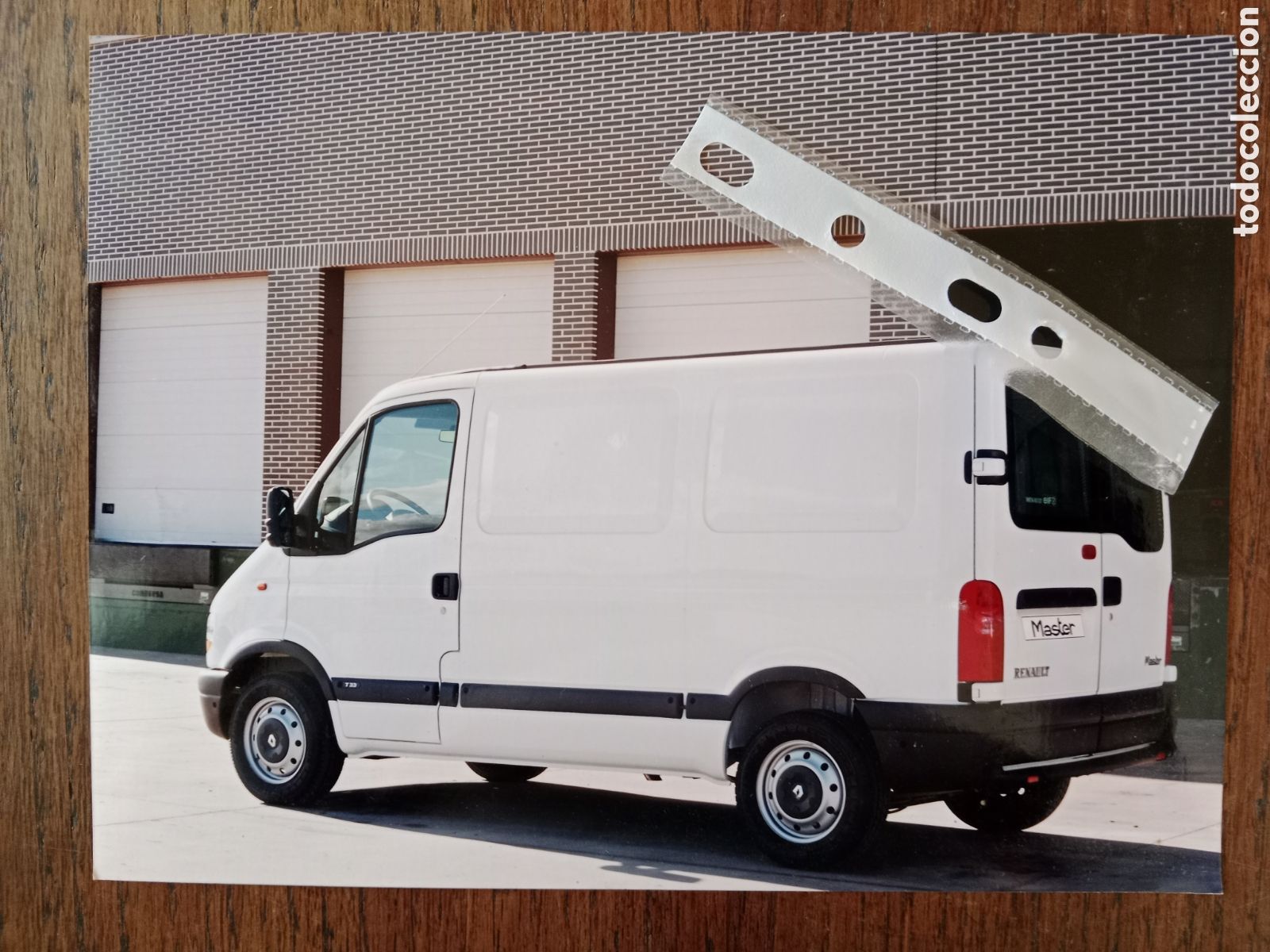 Outros artigos de papel: Fotograf&iacute;a furgoneta Renault m&aacute;ster