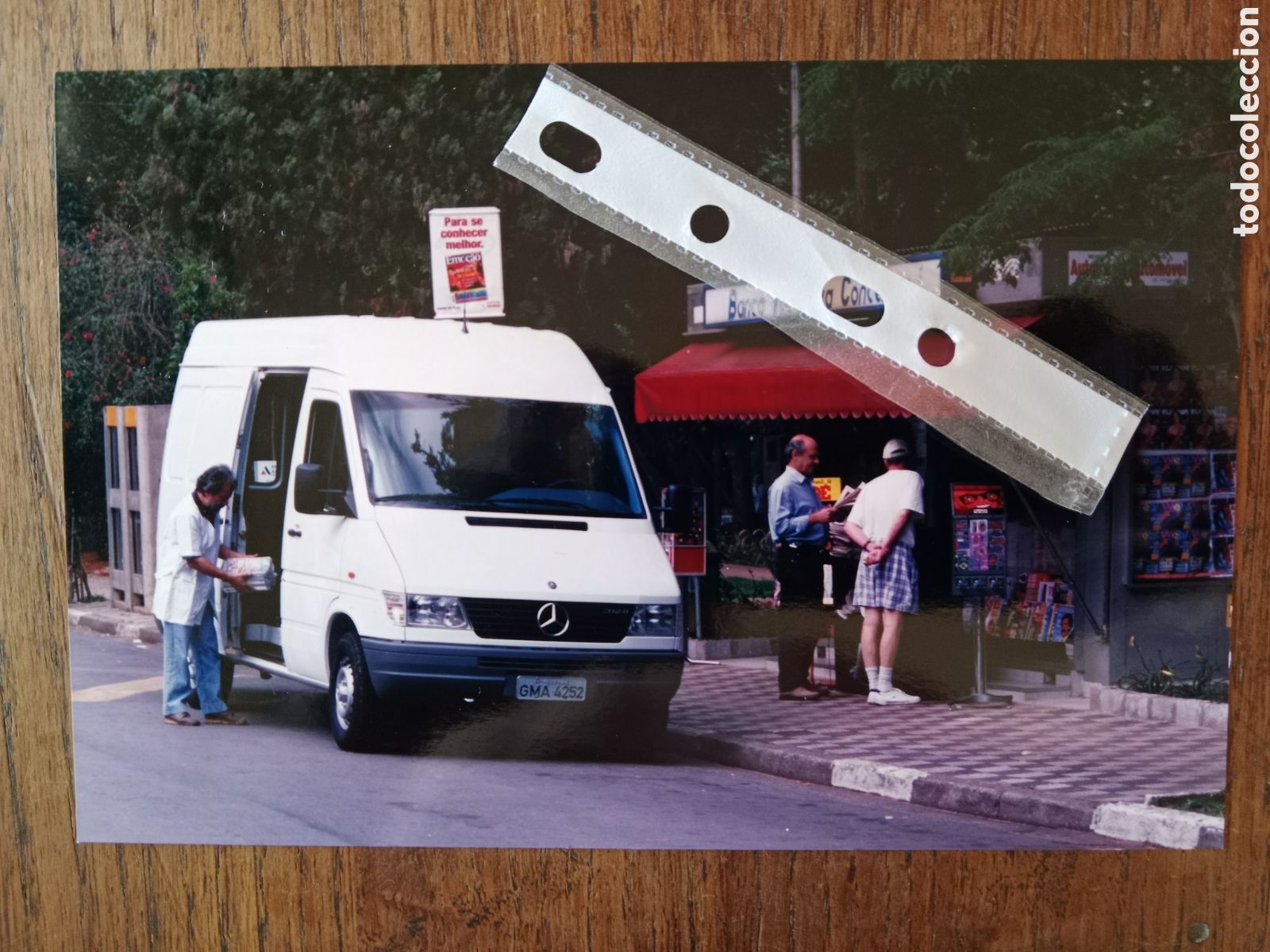 Collectionnisme Papier divers: Fotograf&iacute;a furgoneta mercedes Benz sprinter