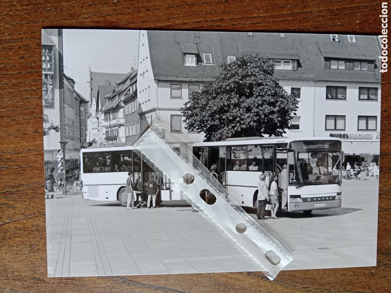 Collectionnisme Papier divers: Fotograf&iacute;a autob&uacute;s Setra
