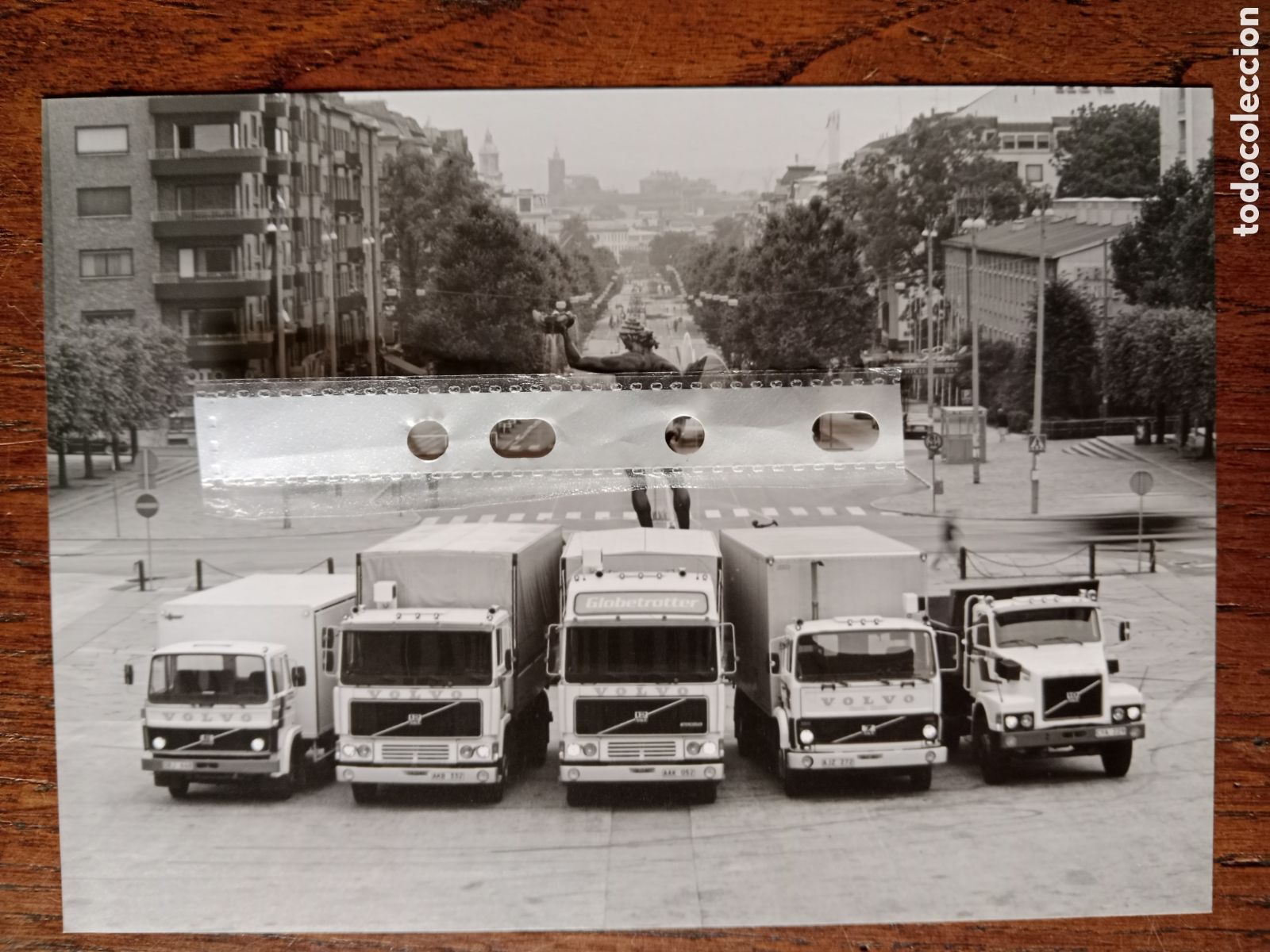 Collectionnisme Papier divers: Fotograf&iacute;a cami&oacute;n volvo