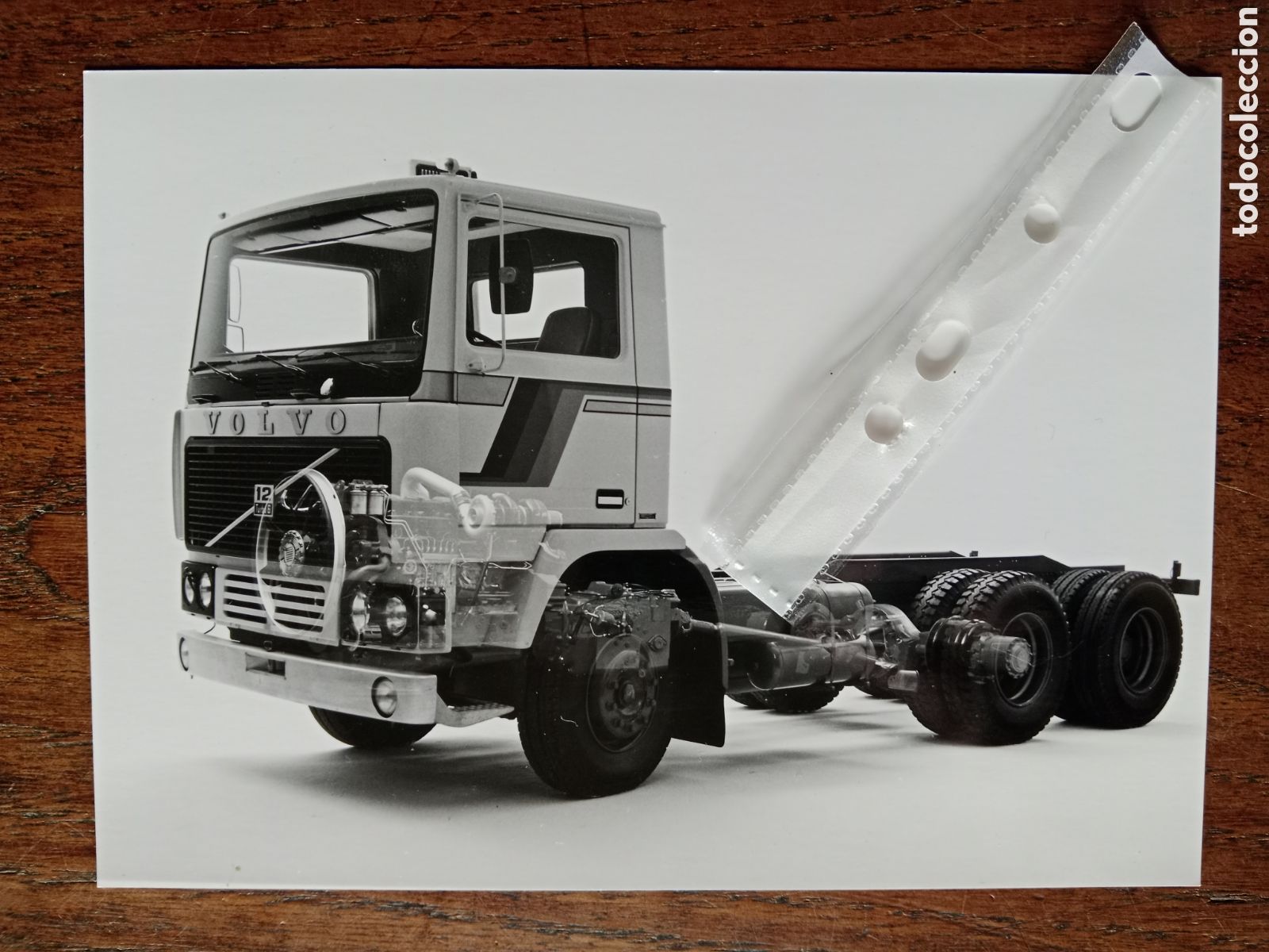 Collectionnisme Papier divers: Fotograf&iacute;a cami&oacute;n volvo