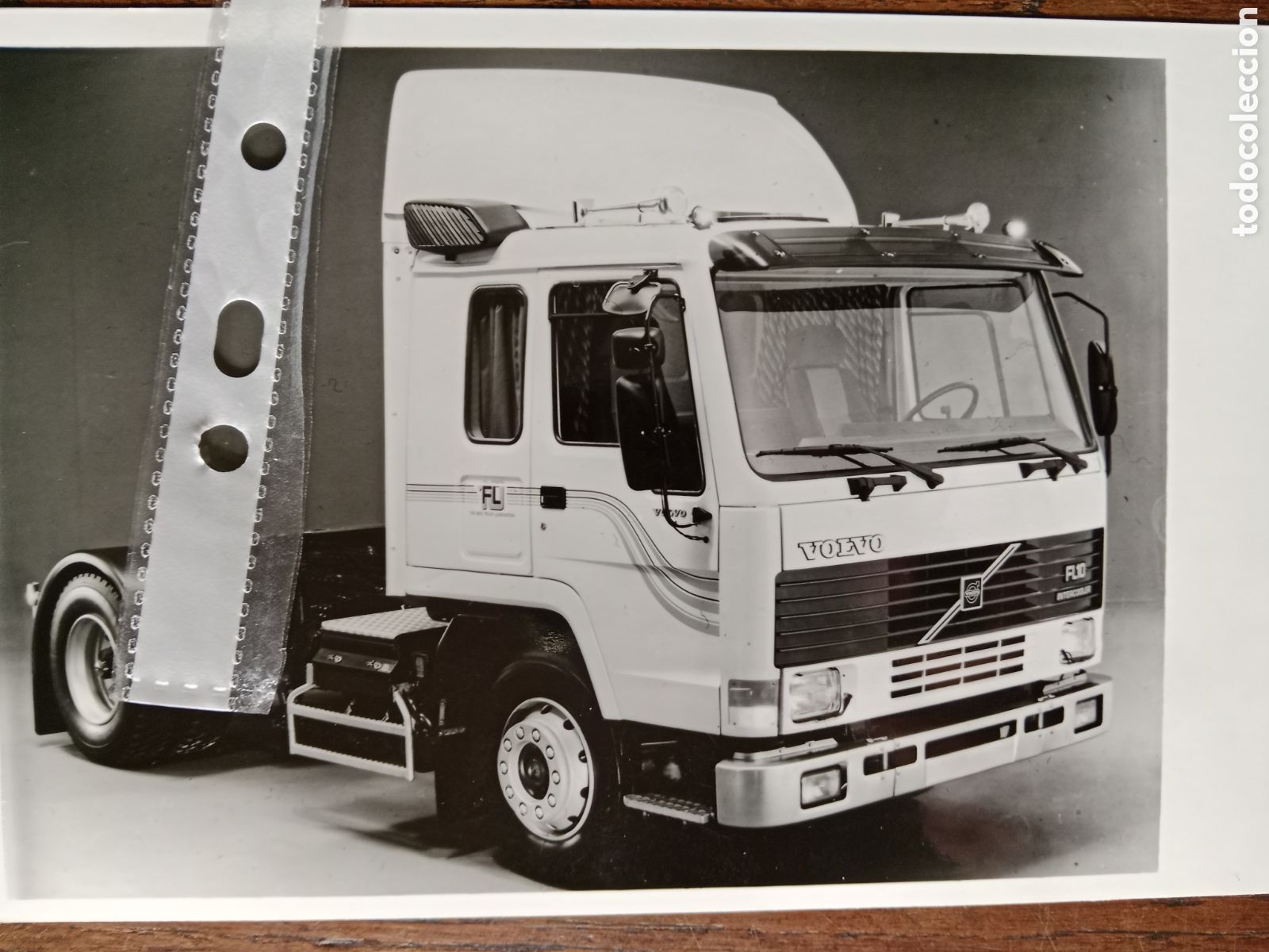 Collectionnisme Papier divers: Fotograf&iacute;a cami&oacute;n volvo