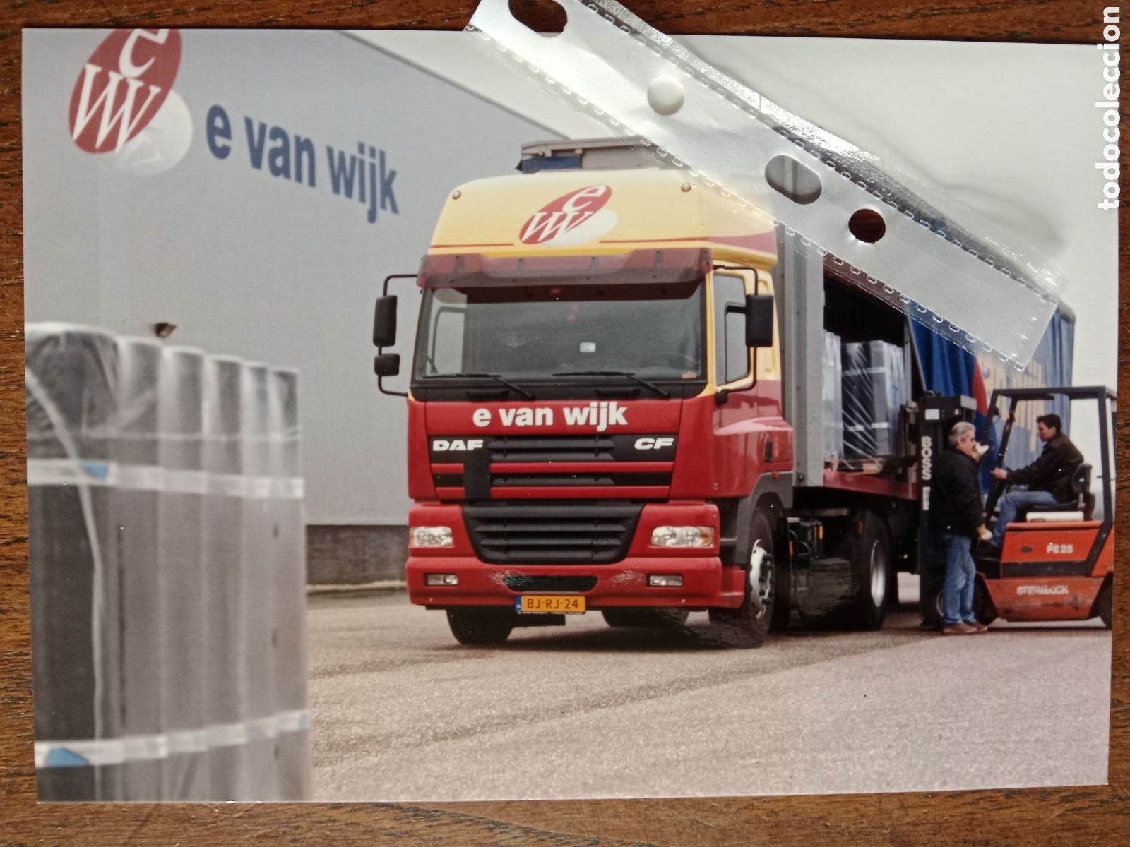 Collectionnisme Papier divers: Fotograf&iacute;a cami&oacute;n daf Cf