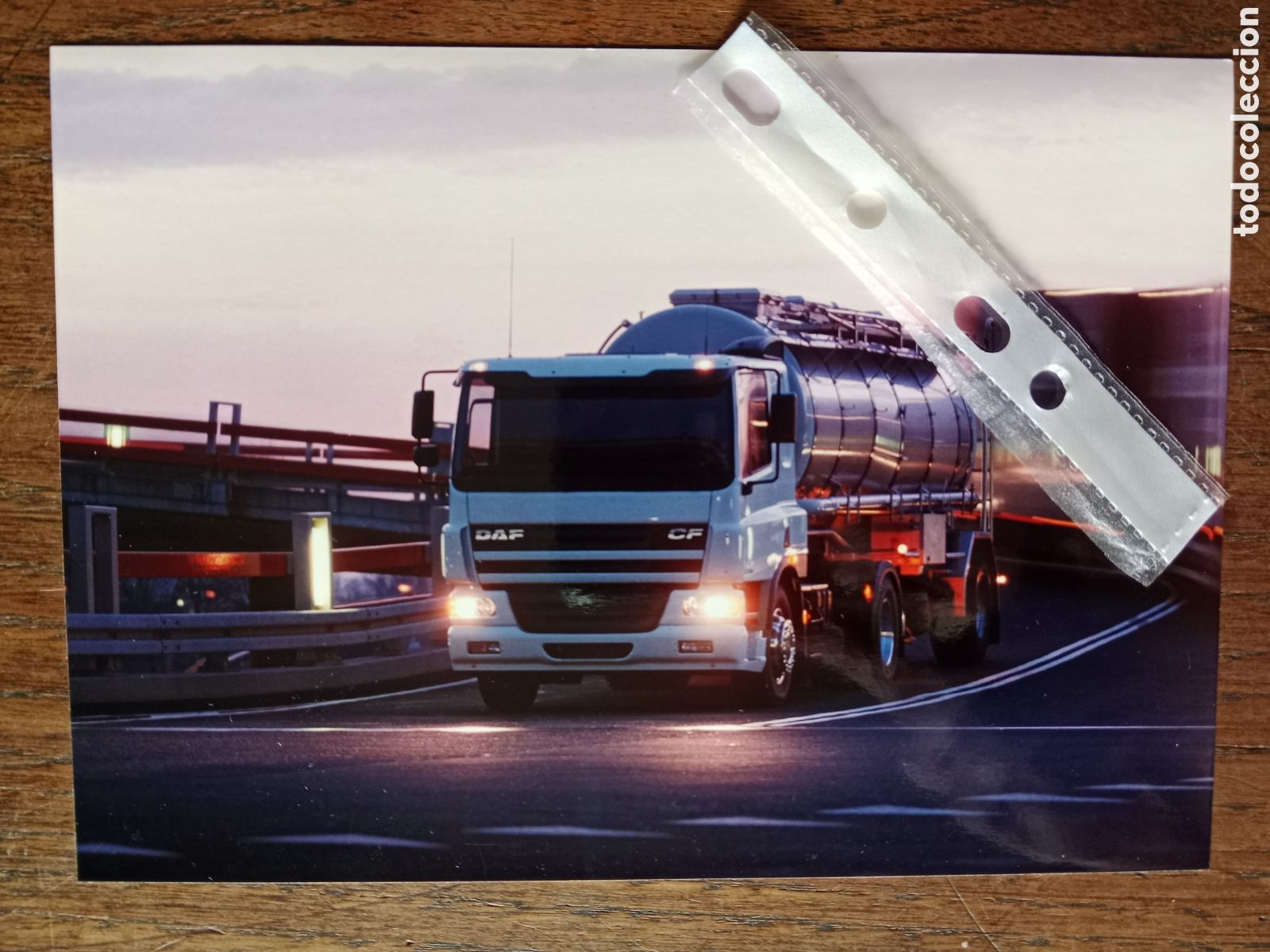 Collectionnisme Papier divers: Fotograf&iacute;a cami&oacute;n Daf CF
