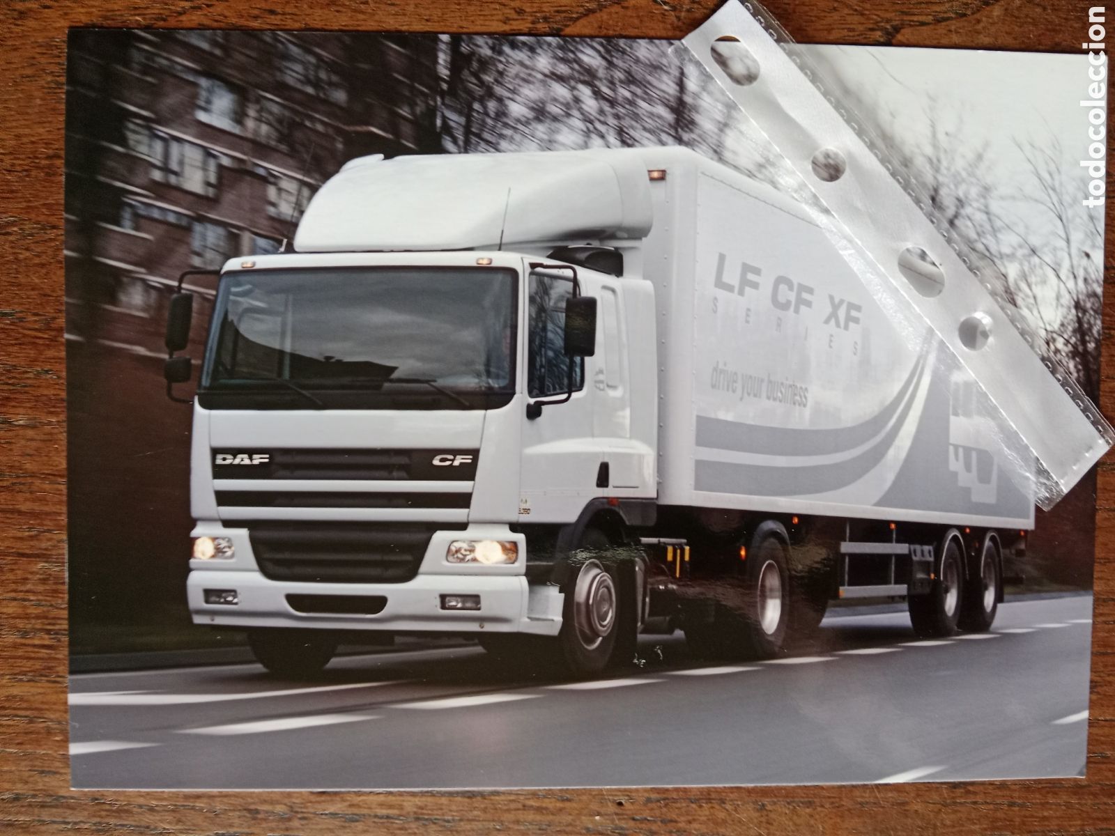 Collectionnisme Papier divers: Fotograf&iacute;a cami&oacute;n daf Cf