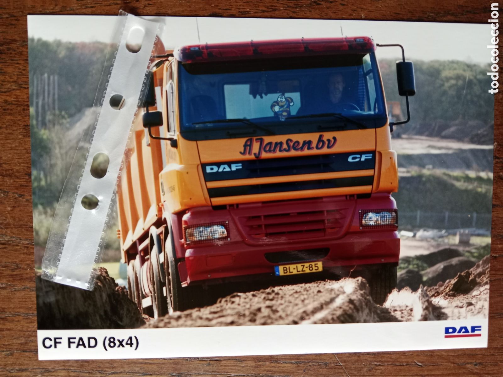 Collectionnisme Papier divers: Fotograf&iacute;a cami&oacute;n daf cf