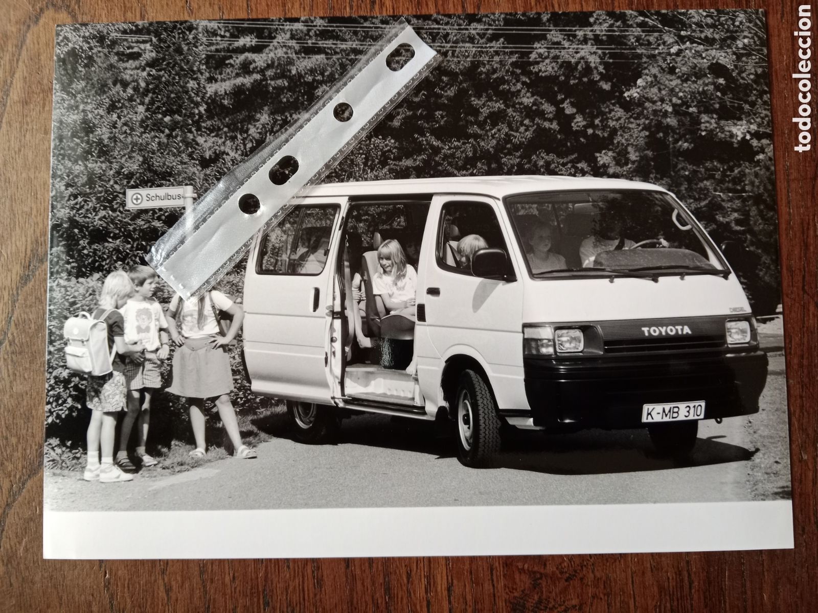 Outros artigos de papel: Fotograf&iacute;a furgoneta Toyota