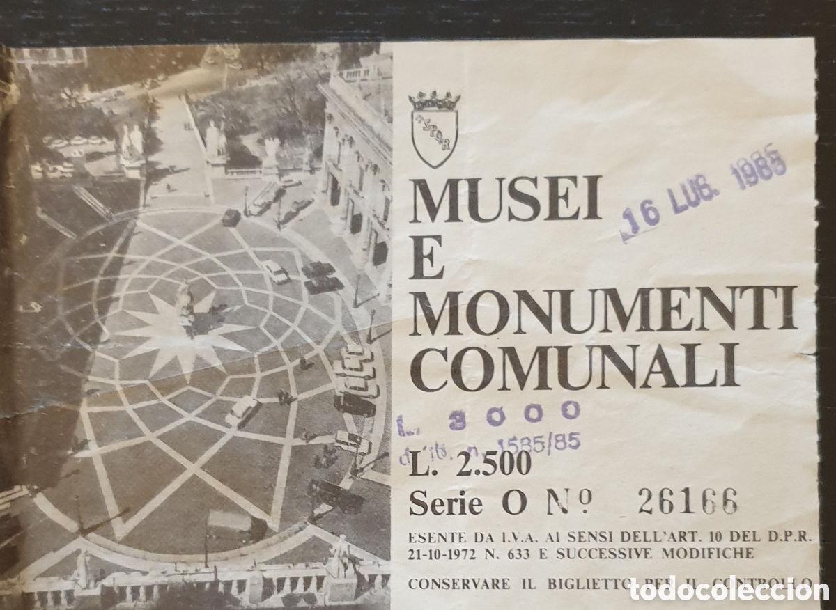 Otros art&iacute;culos de coleccionismo en papel: Musei e monumenti nacionale 1985 - Foto 1