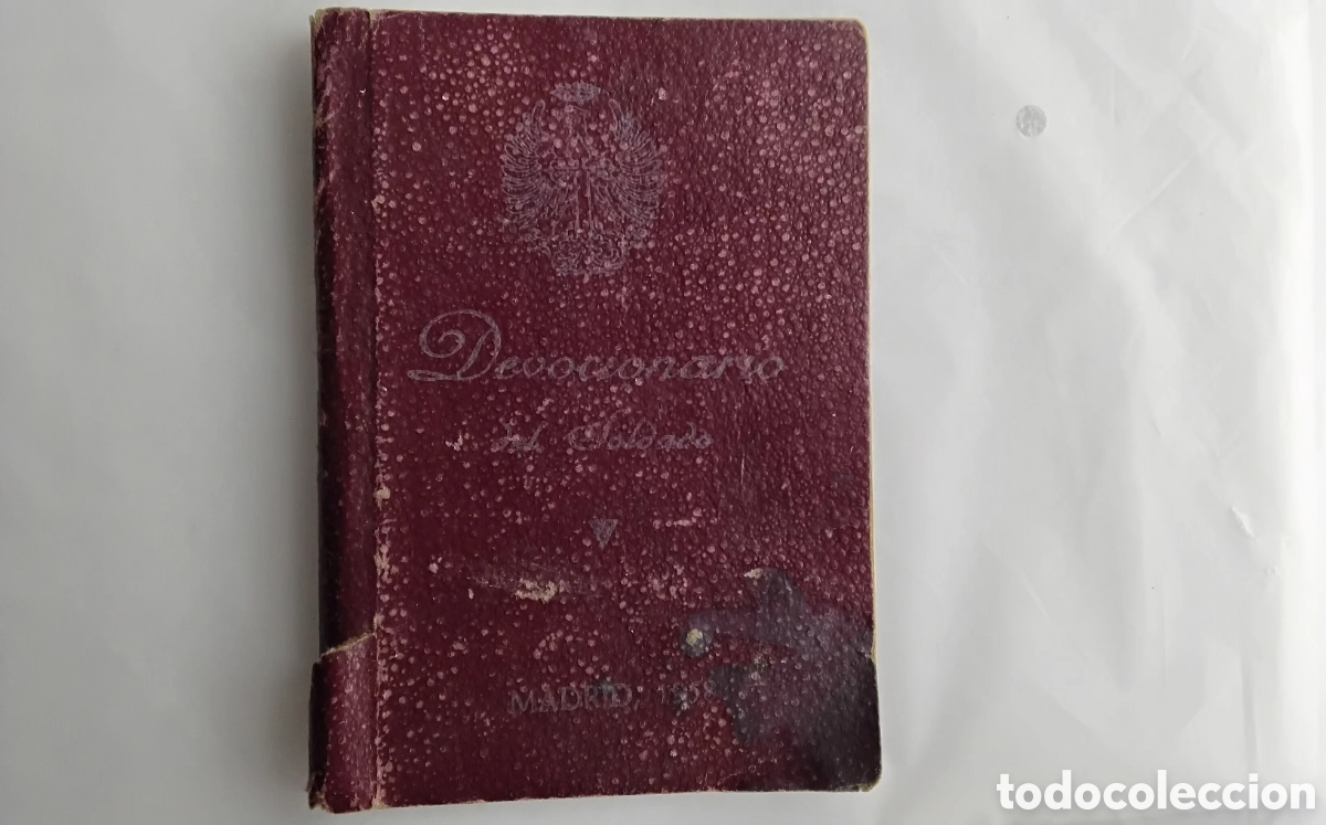 Otros art&iacute;culos de coleccionismo en papel: Devocionario del soldado. De 1958 - Foto 1