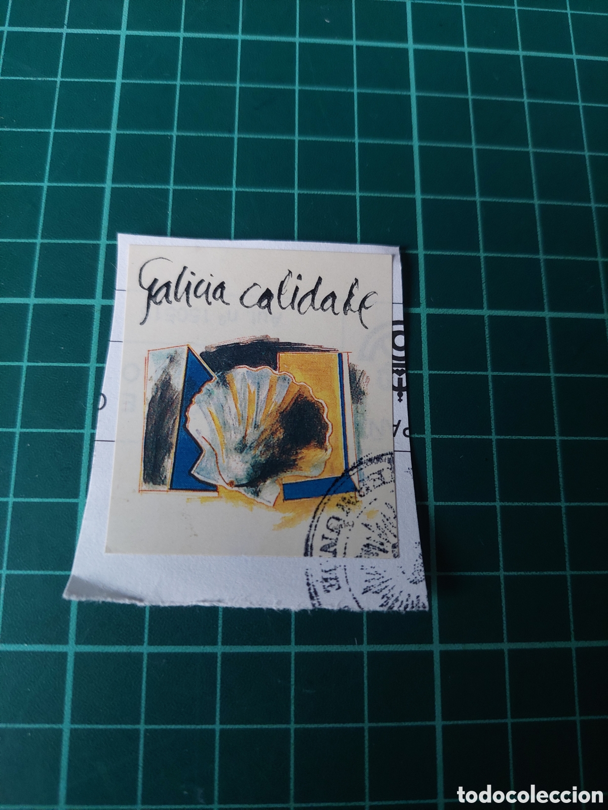 Paper Collecting Others: Sello atm autoadesivo Galicia calidade