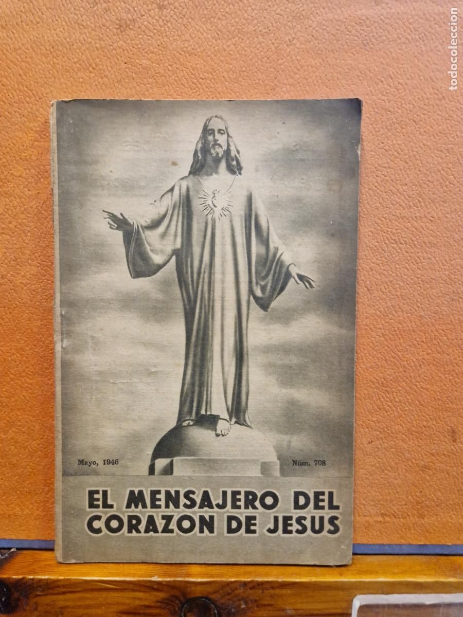 Outros artigos de papel: EL MENSAJERO DEL CORAZON DE JESUS. MAYO, 1946. N&Uacute;M 708