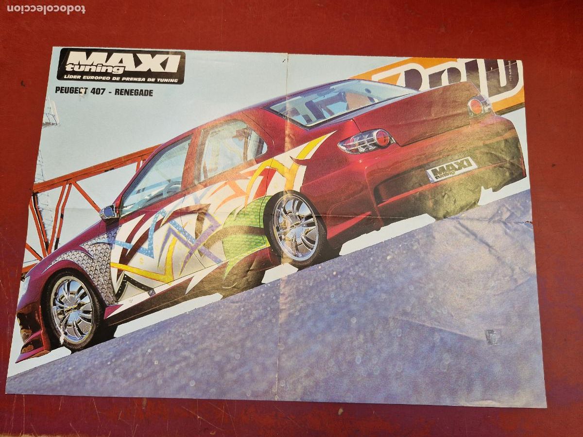 Outros artigos de papel: POSTER MAXI TUNINGR. MEDIDAS 56* 39 CM
