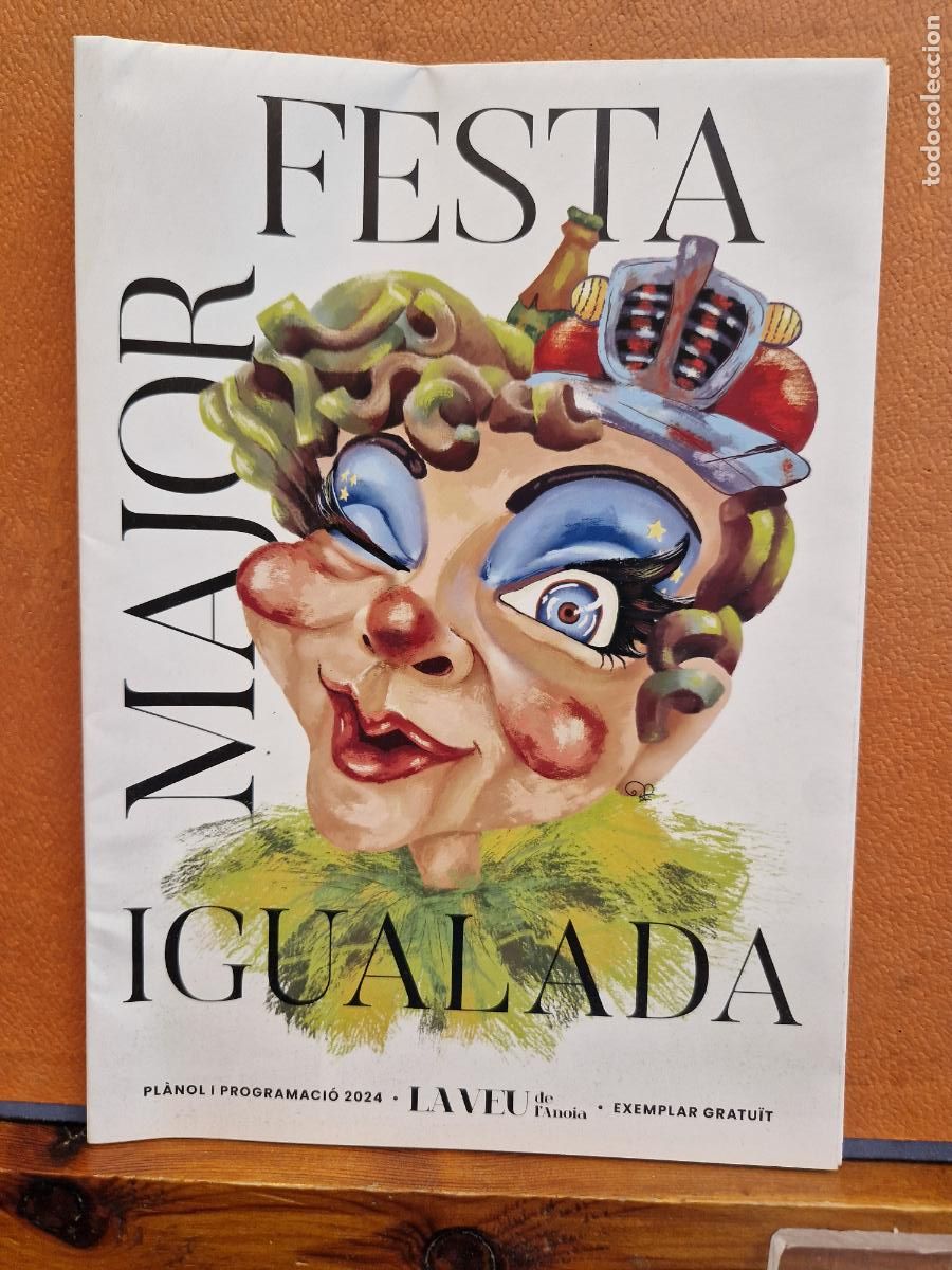 Outros artigos de papel: FESTA MAJOR IGUALADA. PL&Agrave;NOL I PROGRAMACI&Oacute; 2024