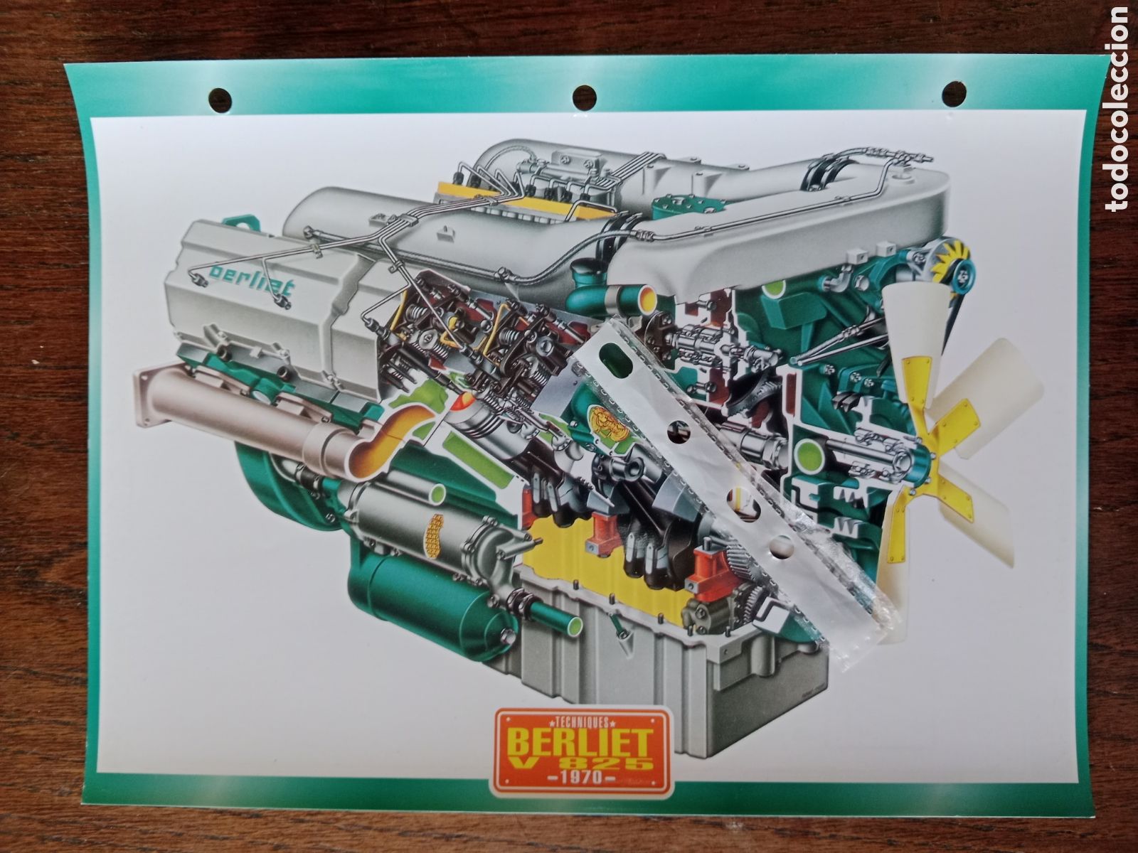 Paper Collecting Others: Ficha camion Berliet V 825