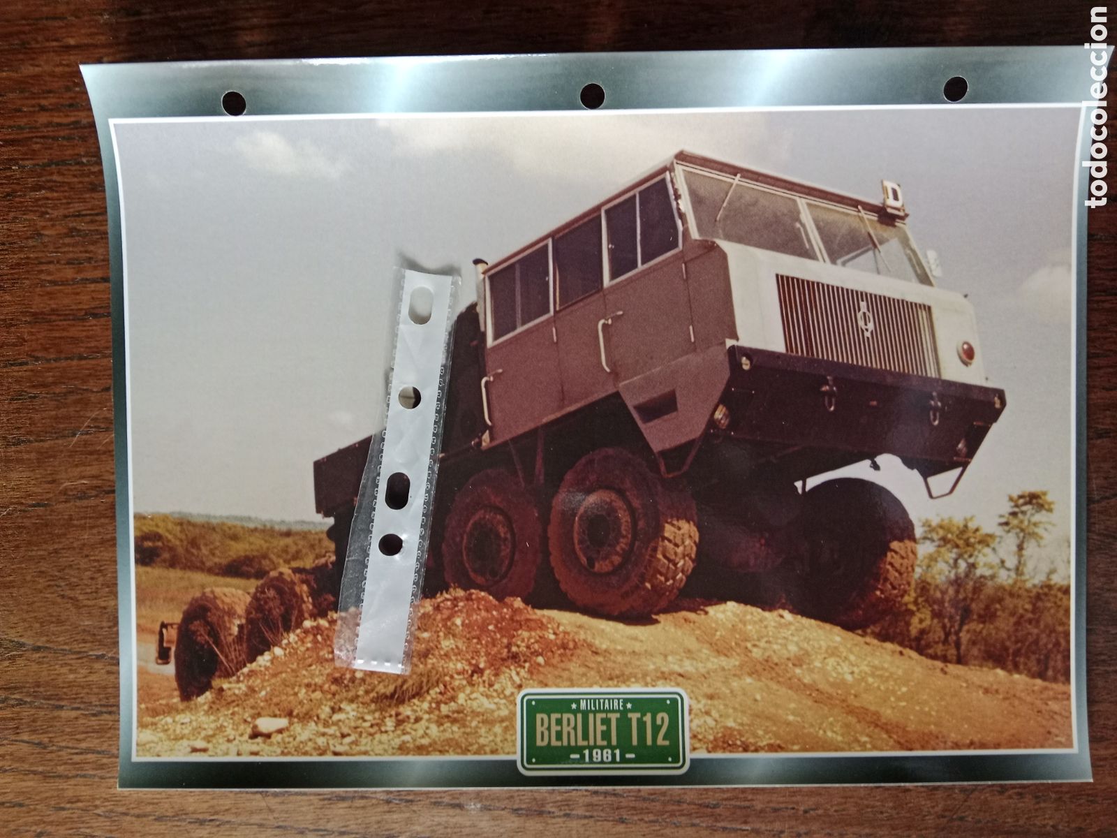 Paper Collecting Others: Ficha camion Berliet T 12