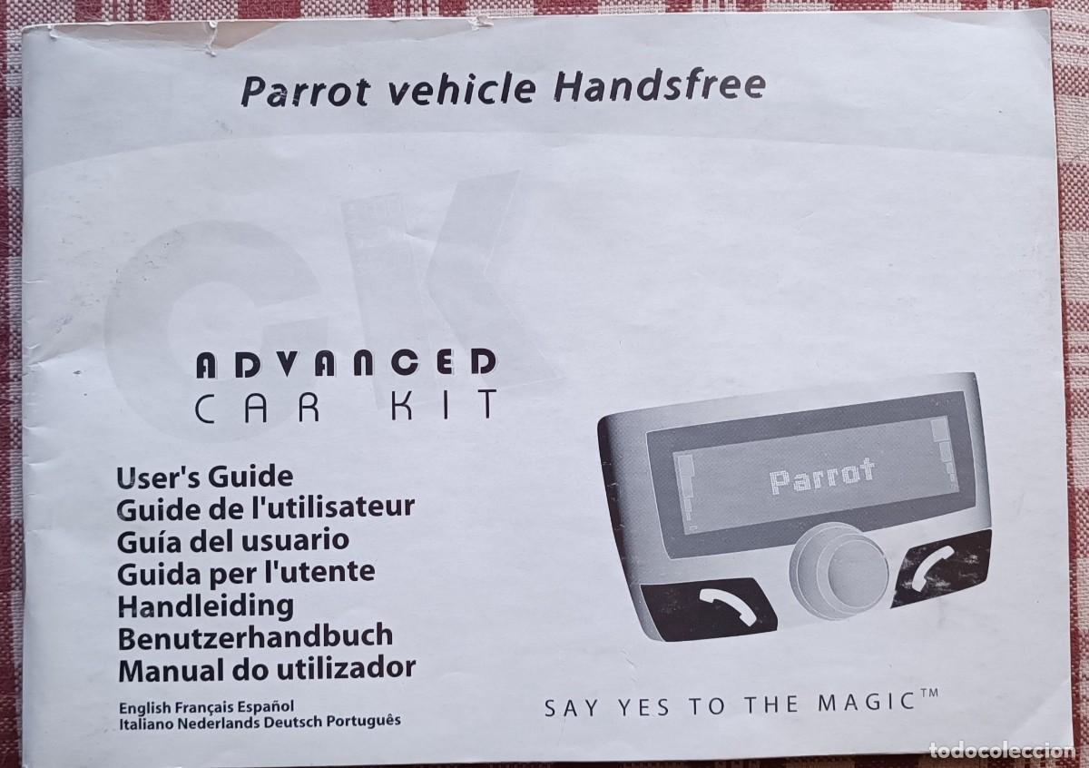 Otros art&iacute;culos de coleccionismo en papel: Parrot vehicle Handsfree - Users Guide - Foto 1
