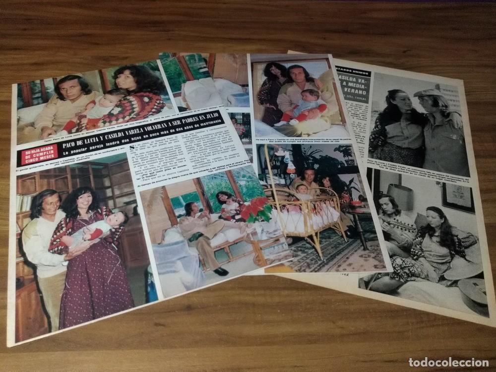 Otros art&iacute;culos de coleccionismo en papel: (M120) Paco De Lucia * Clippings Revista 3 Pgs