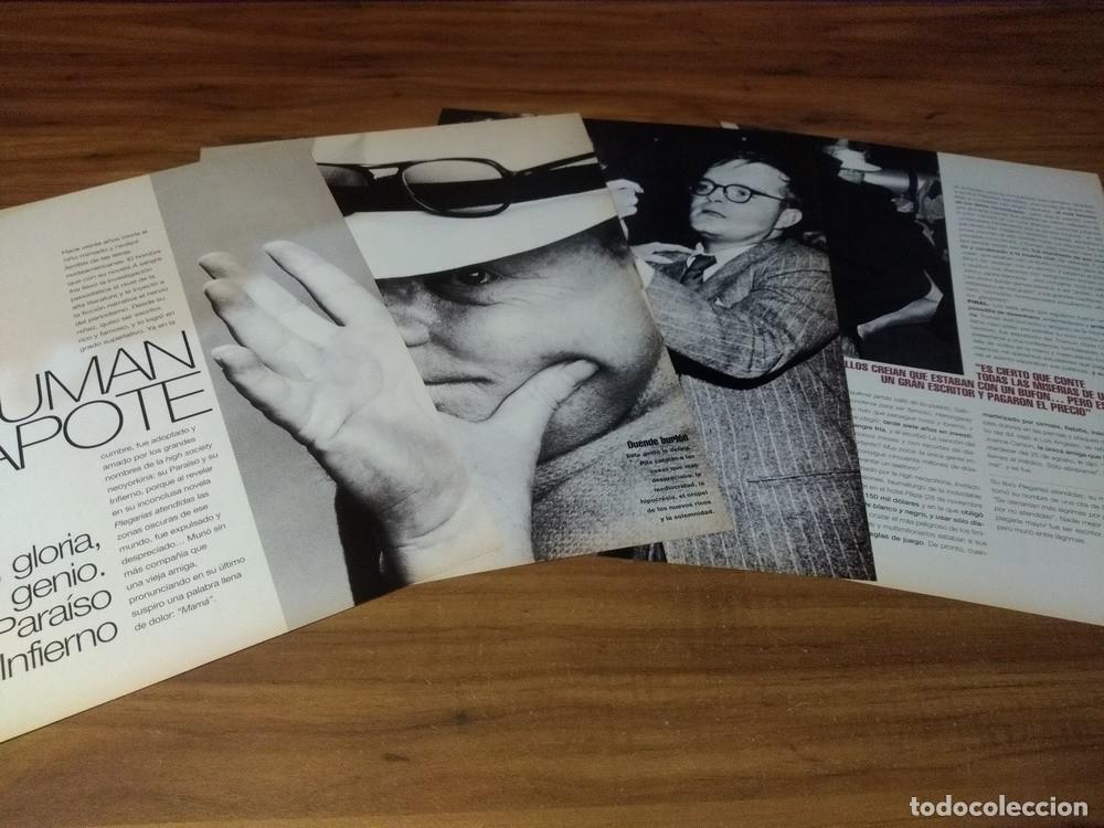 Otros Art&iacute;culos de Coleccionismo en Papel: (M134) Truman Capote * Clippings Revista 4 Pgs * 2004
