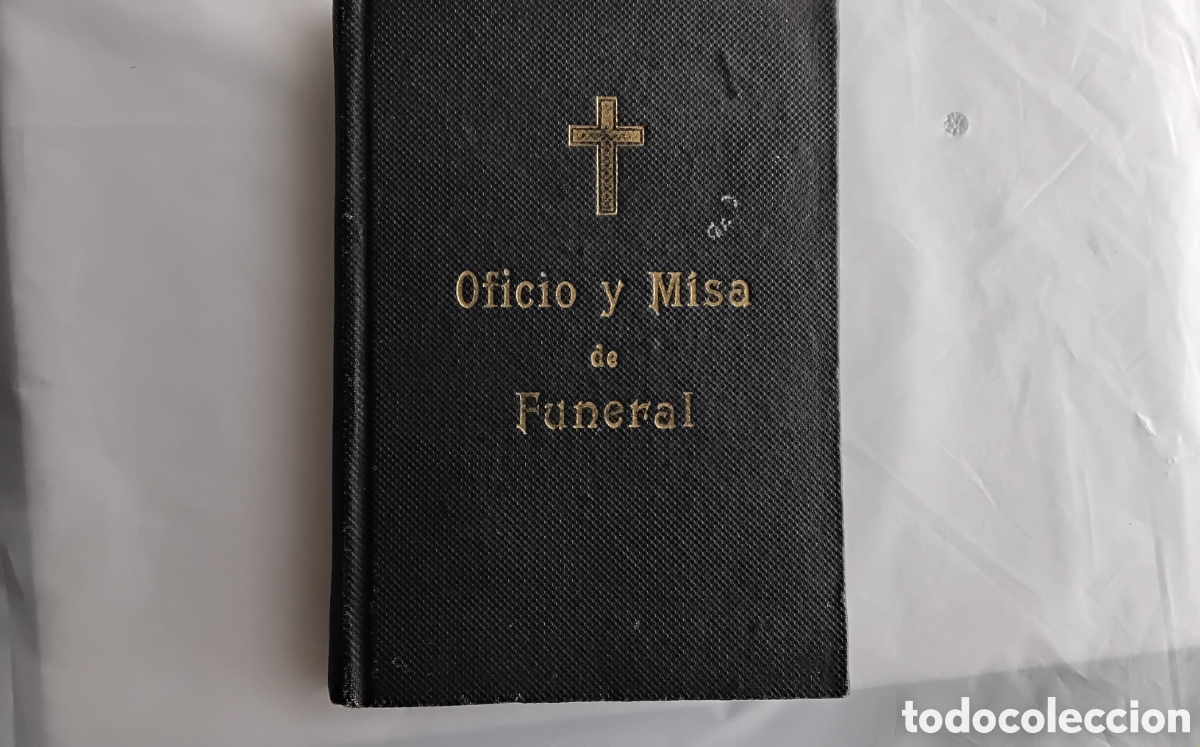 Otros art&iacute;culos de coleccionismo en papel: Libro de Oficio y misa de funeral - Foto 1