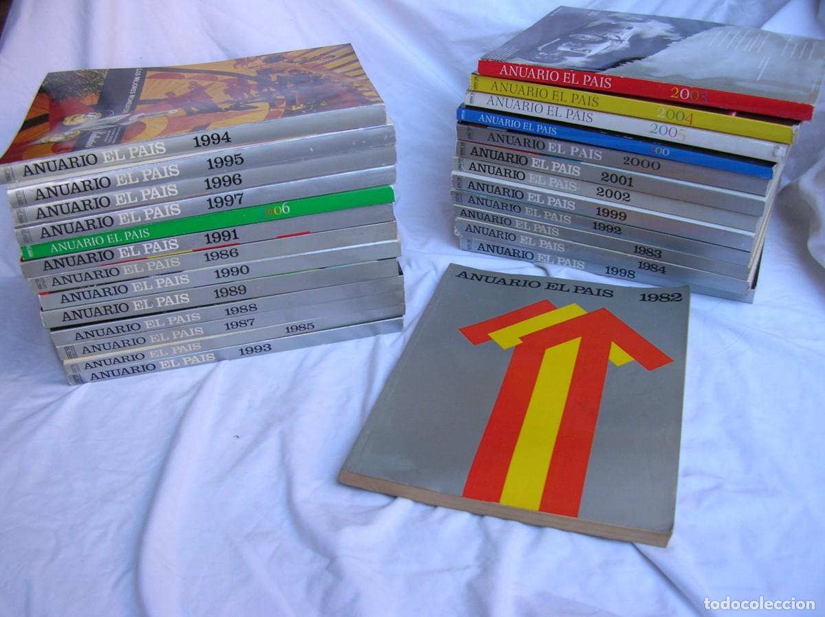 Otros Art&iacute;culos de Coleccionismo en Papel: Anuario El Pais. 27 ejemplares desde 1982 al 2007 . mas El Pais 20 a&ntilde;os .