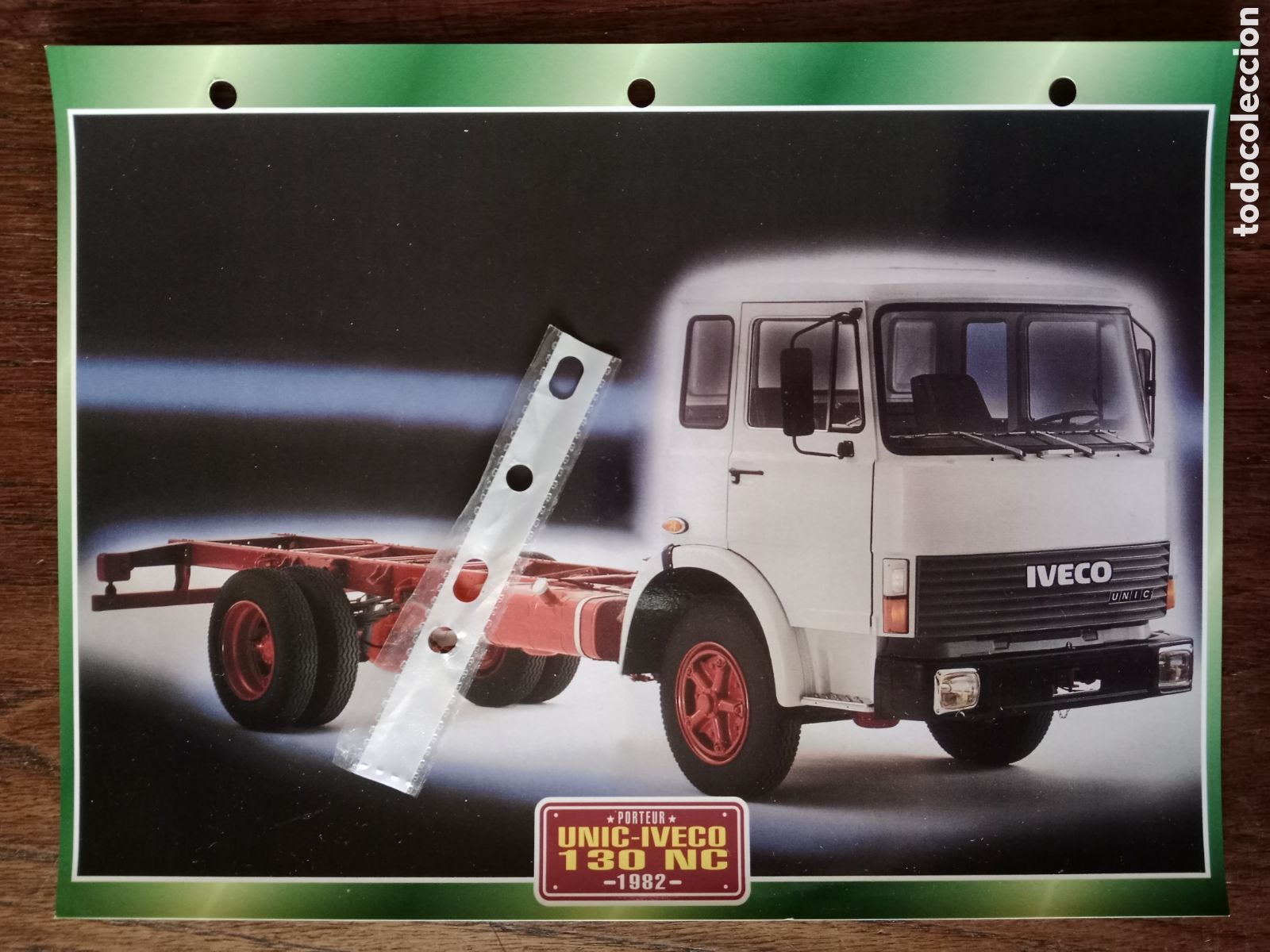 Outros artigos de papel: Ficha camion Unic Iveco 130