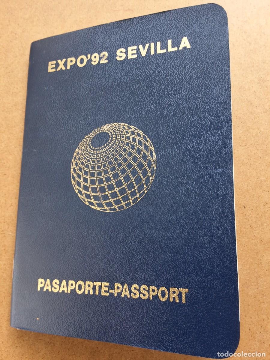 Otros Art&iacute;culos de Coleccionismo en Papel: Pasaporte expo 92 sevilla (831-3)