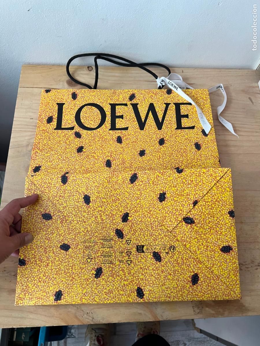 Otros Art&iacute;culos de Coleccionismo en Papel: BOLSA DE PAPEL LOEWE ORIGINAL TAL CUAL FOTOS