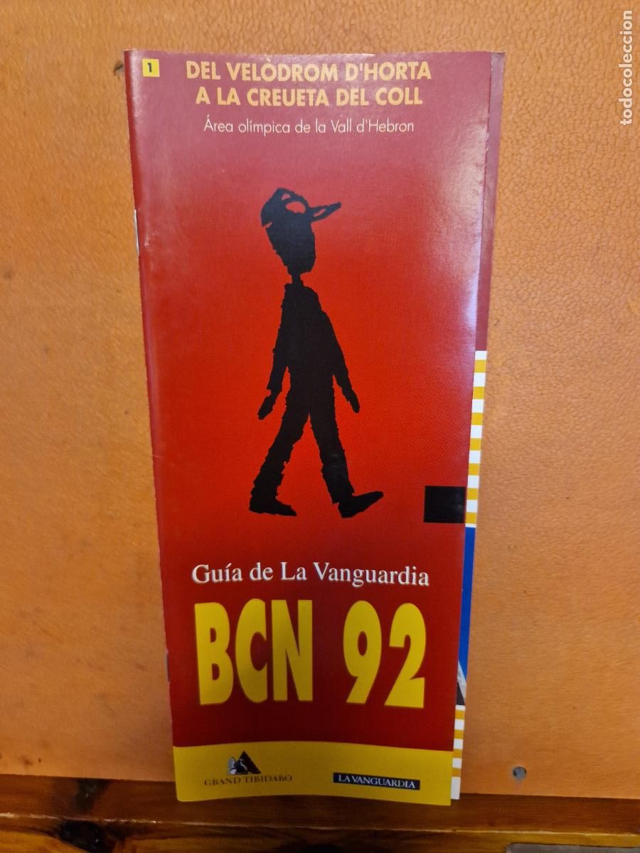 Outros artigos de papel: GU&Iacute;A DE LA VANGUARDIA BCN 92. DEL VEL&Ograve;DROM D'HORTA A LA CREUETA DEL COLL