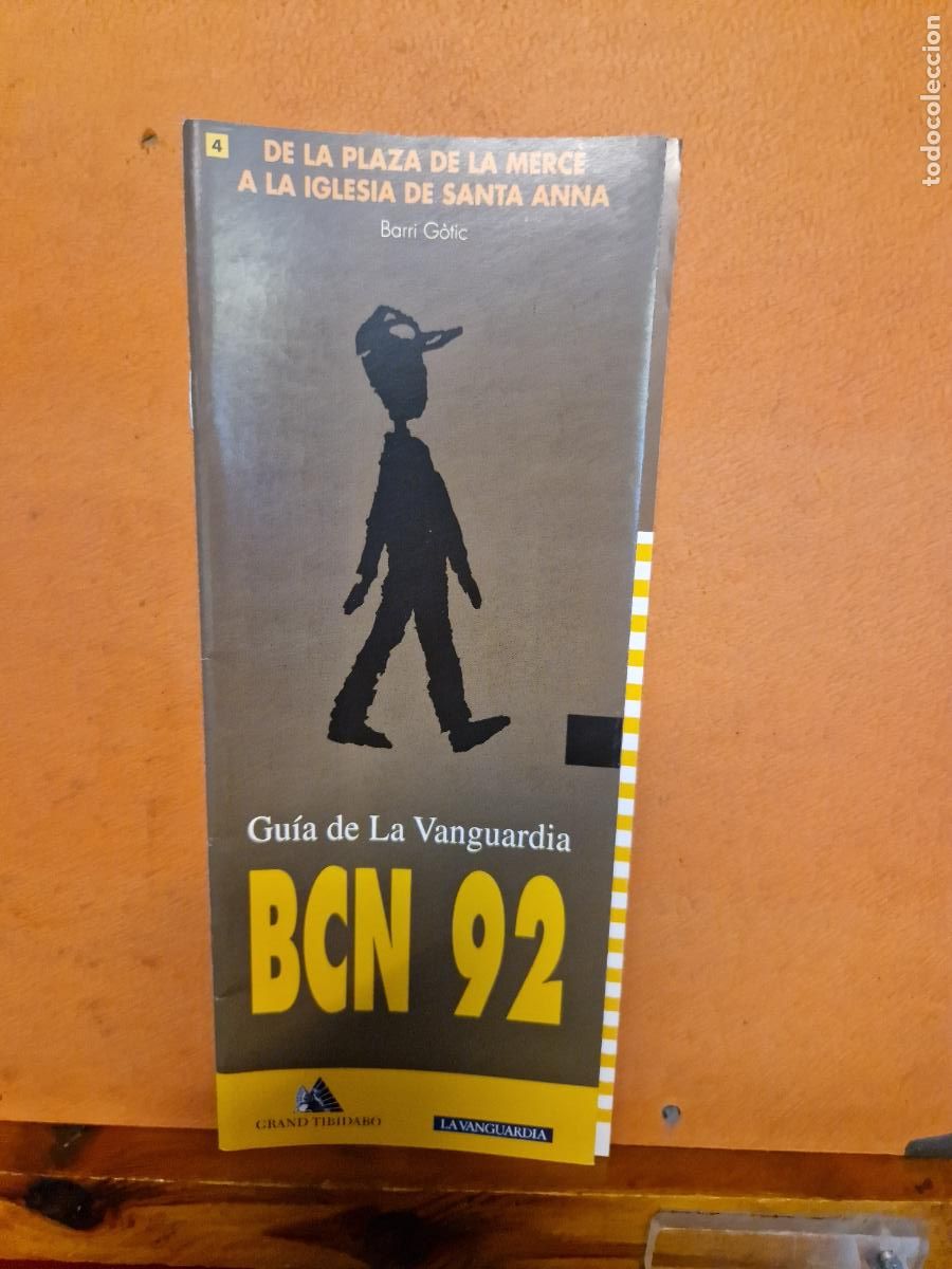 Outros artigos de papel: GU&Iacute;A DE LA VANGUARDIA BCN 92. DE LA PLAZA DE LA MERC&Egrave; LA IGLESIA DE SANTA ANNA