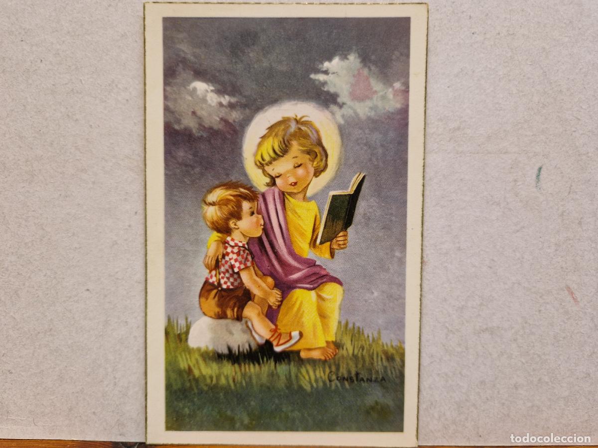 Outros artigos de papel: BONITA ESTAMPA RELIGIOSA. RECUERDO DE PRIMERA COMUNI&Oacute;N.