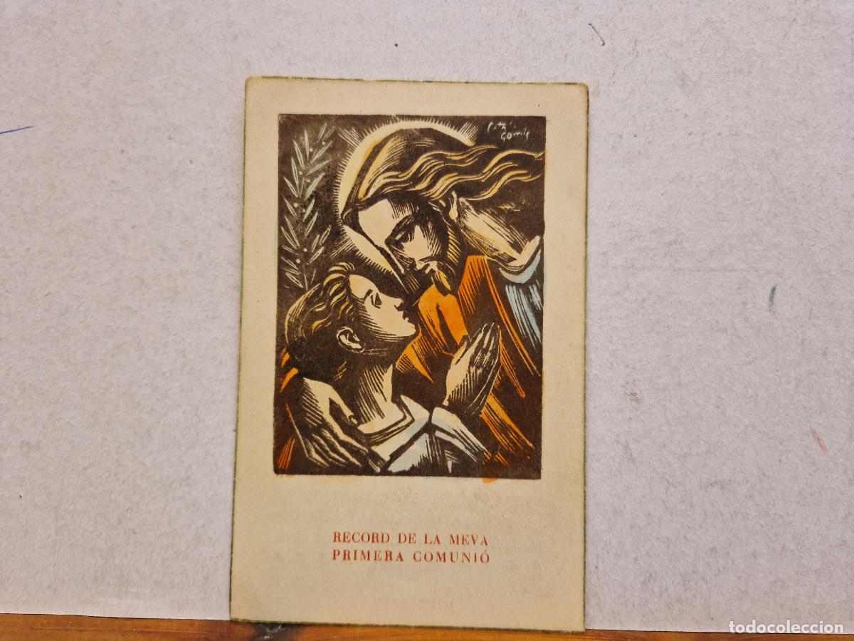 Outros artigos de papel: BONITA ESTAMPA RELIGIOSA. RECUERDO DE PRIMERA COMUNI&Oacute;N.